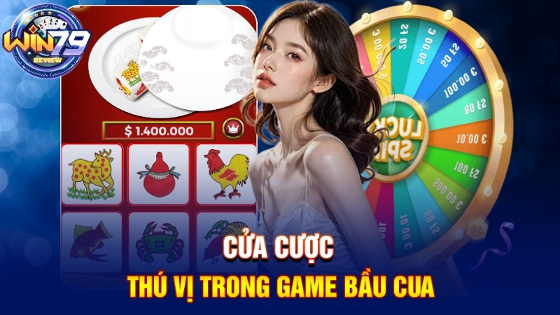 Các cửa cược bầu cua