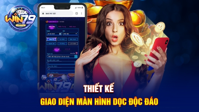 Thiết kế giao diện màn hình dọc độc đáo