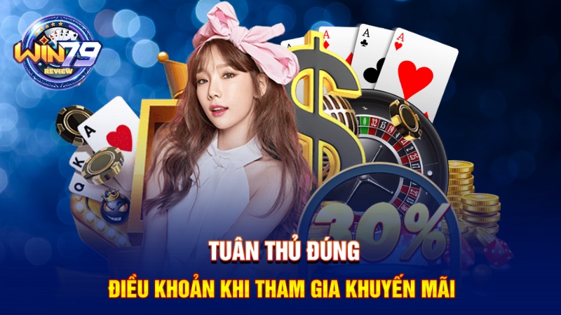 Điều kiện khuyến mãi Win79