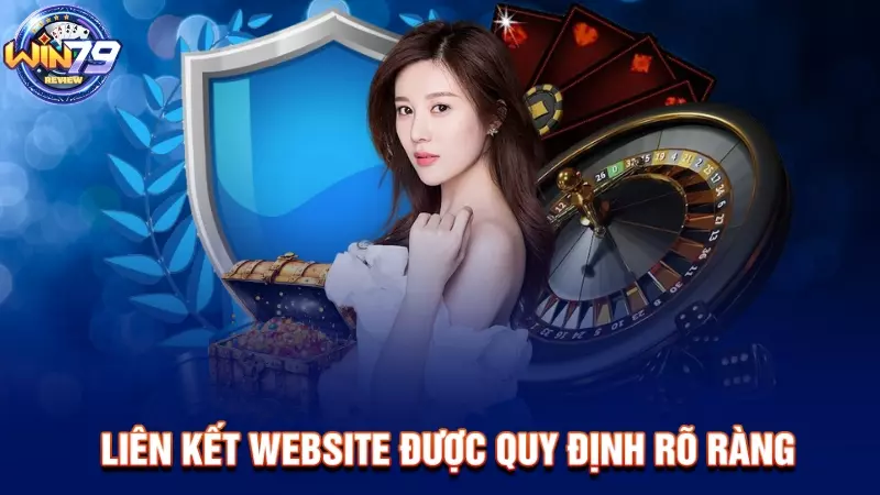 Liên kết website được quy định rõ ràng